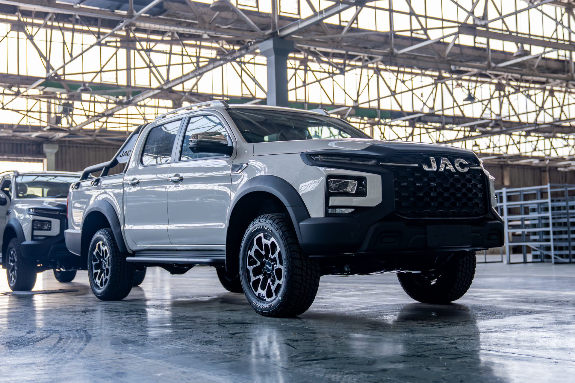 JAC T9 on the floor of the QMM Mutare plant